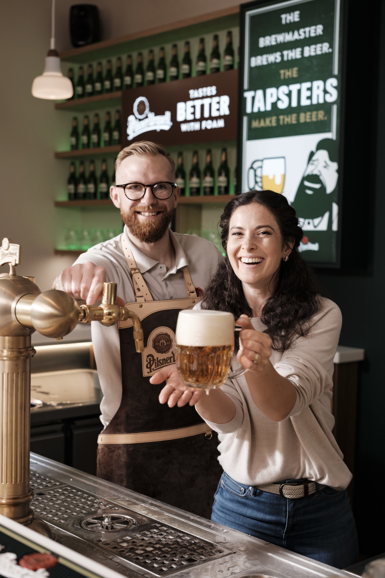 Pilsner Urquell tapster academy Learn to pour a perfect Pilsner